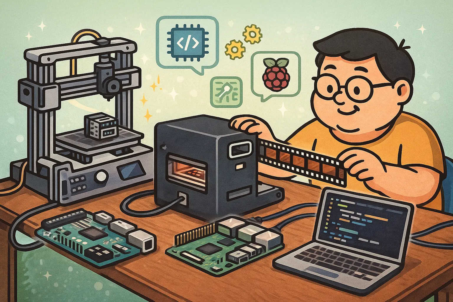 มาสร้างเครื่อง Scan Film กัน